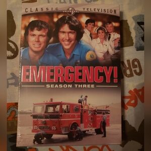 👨‍🚒 Emergency! Season Three DVD 🚒